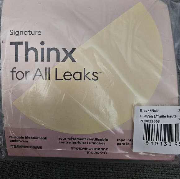 Hi-Waist Underwear, Holds up to 100ml or 6tbps or 1/4 Cup Worth of Liquid, Light - Picture 2 of 7